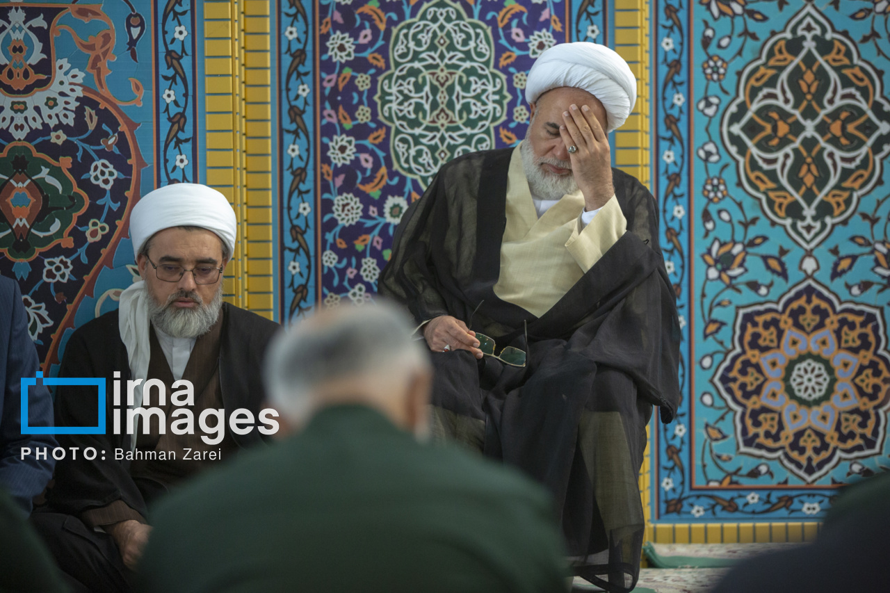 تشییع باشکوه پیکر امامجمعه موقت کرمانشاه