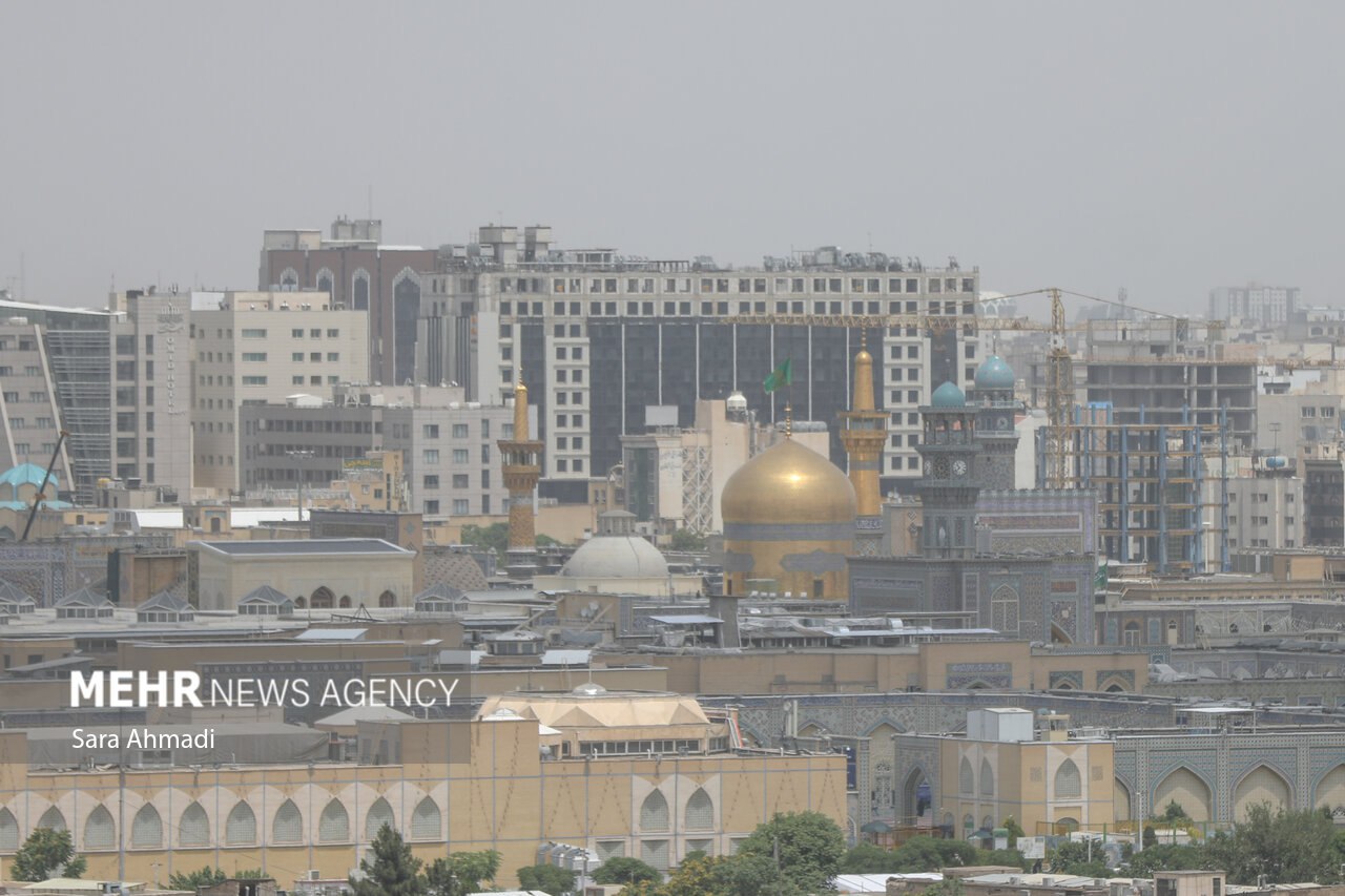 عکس/ آلودگی هوا در مشهد