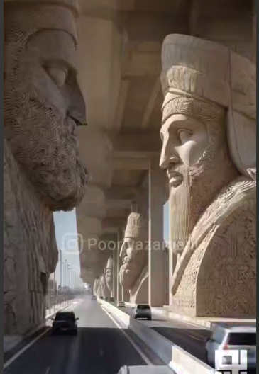 طراحی شهر با الهام از تاریخ باشکوه سرزمین پارس توسط هوش مصنوعی