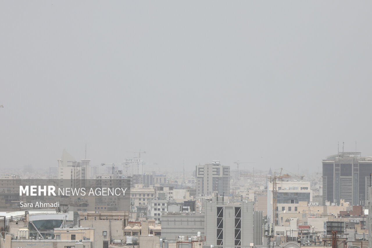 عکس/ آلودگی هوا در مشهد