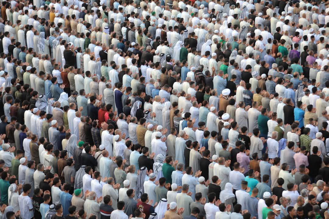 عکس/ تصاویری از حال و هوای بین الحرمین در کربلای معلی در عید قربان