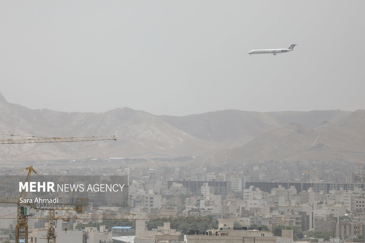 عکس/ آلودگی هوا در مشهد