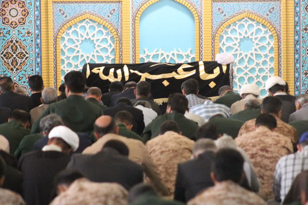 تشییع باشکوه پیکر امامجمعه موقت کرمانشاه