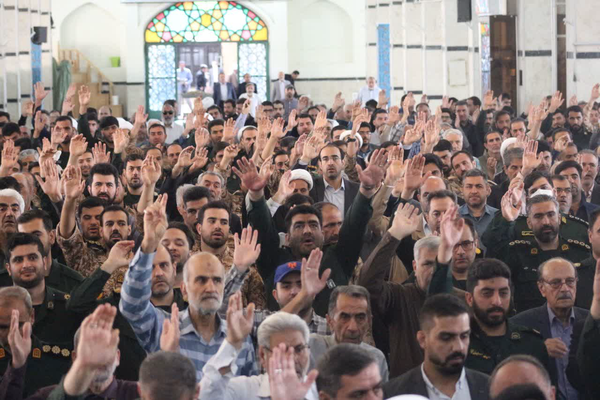 تشییع باشکوه پیکر امامجمعه موقت کرمانشاه