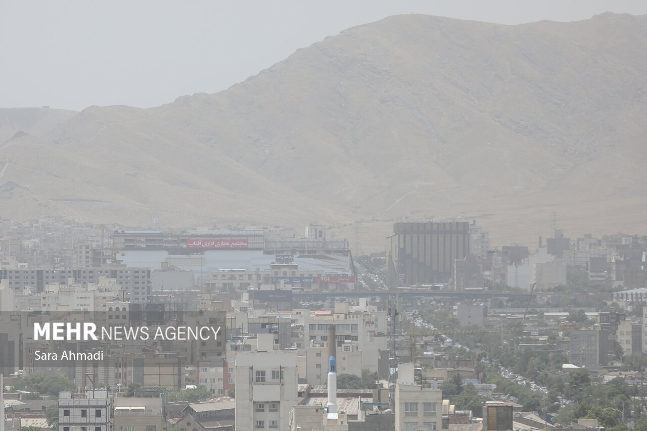 عکس/ آلودگی هوا در مشهد