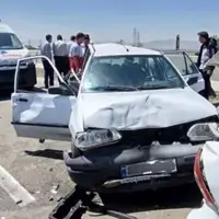 سانحه رانندگی در جاده عباس‌آباد - کلاردشت ۷ مصدوم برجا گذاشت