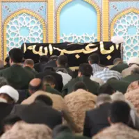 تشییع باشکوه پیکر حجت‌الاسلام حجتی بر دستان کرمانشاهی‌ها