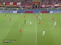 سوپرگل الیوسکی، گل اول مقدونیه شمالی به بلژیک
