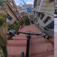 حرکات فوق خطرناک با دوچرخه