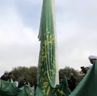 بیرق غدیر بر فراز شهر اراک برافراشته شد