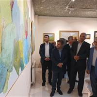 فریاد رنگ‌ها در نمایشگاه هنرهای تجسمی"نقش ماندگار" اردبیل