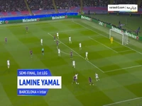 یامال بهترین‌ گل لیگ قهرمانان اروپا را به ثمر رساند