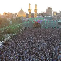 عکس/ تصاویری از حال و هوای بین الحرمین در کربلای معلی در عید قربان