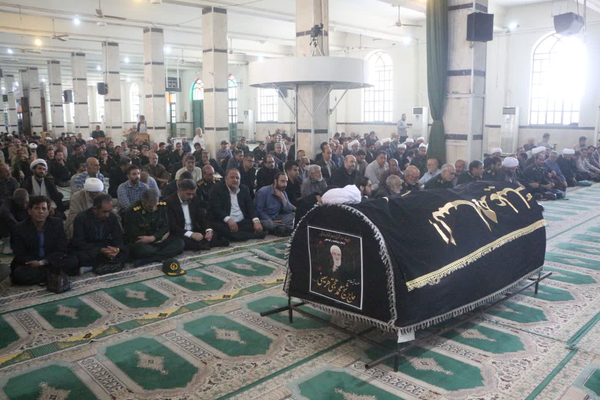 تشییع باشکوه پیکر امامجمعه موقت کرمانشاه