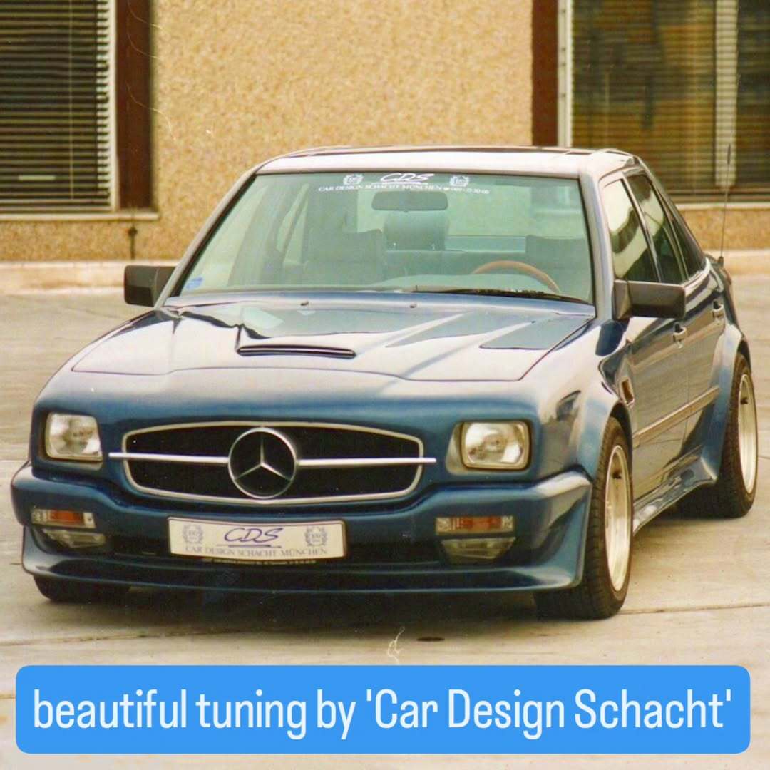 مرسدس بنز W124 از کار دیراین شاخت