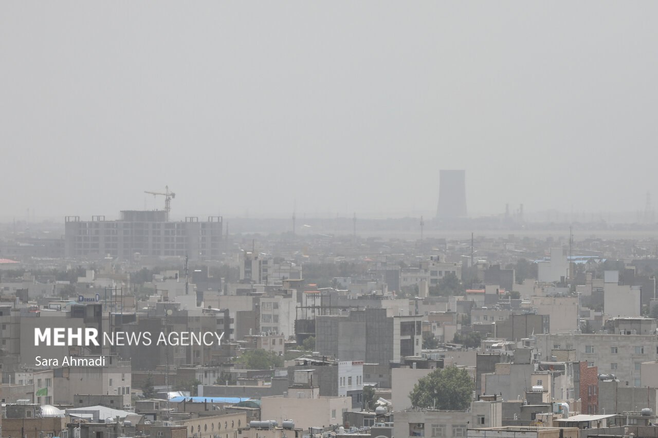 عکس/ آلودگی هوا در مشهد