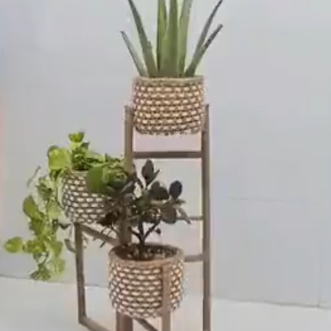 ساخت ساده استند گلدون رو یاد بگیر!