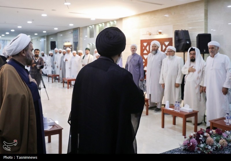 دیدار صمیمانه علمای اهل سنت با سرپرست حجاج ایرانی در مکه