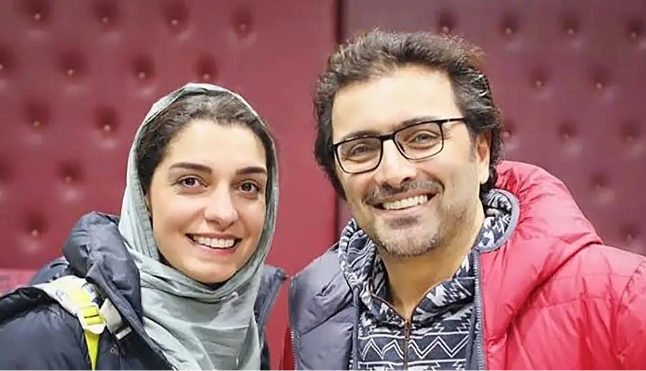 بازیگر خانم معروفی که همراه مراسم عقد این زوج بود!