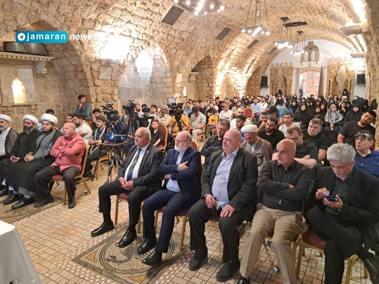 سید علی خمینی در نشست صمیمی با جوانان لبنانی