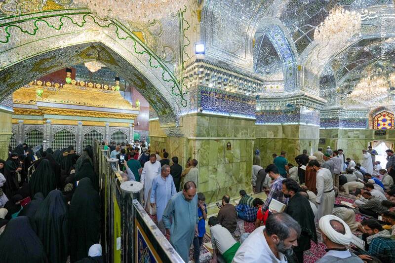 عکس/ حال و هوای سامرا در ایام ولادت امام هادی(ع)