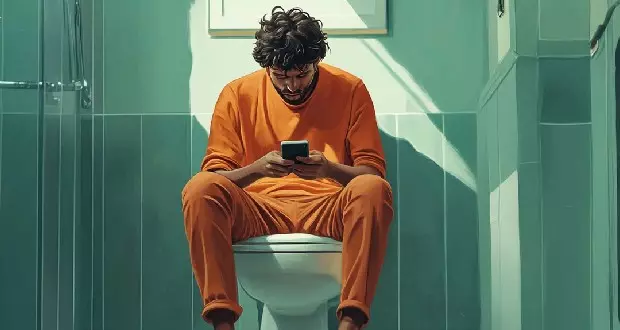 تلفن همراه در سرویس بهداشتی و احتمال ابتلا به بواسیر