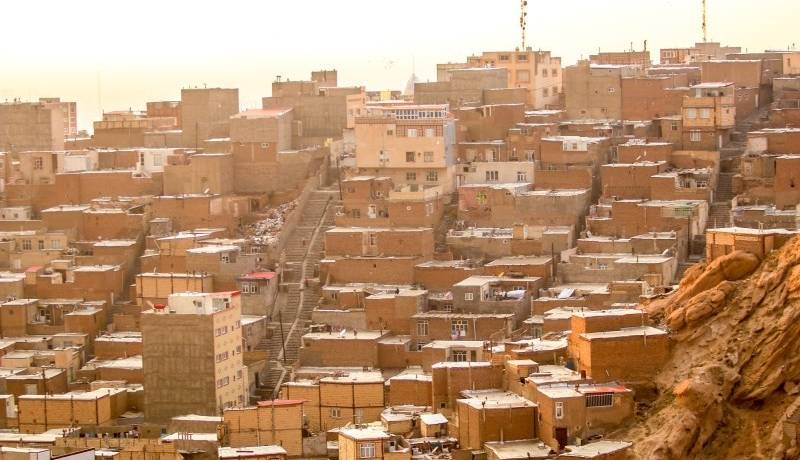 عکس/ وضعیت بحرانی حاشیه‌نشینی در تبریز!