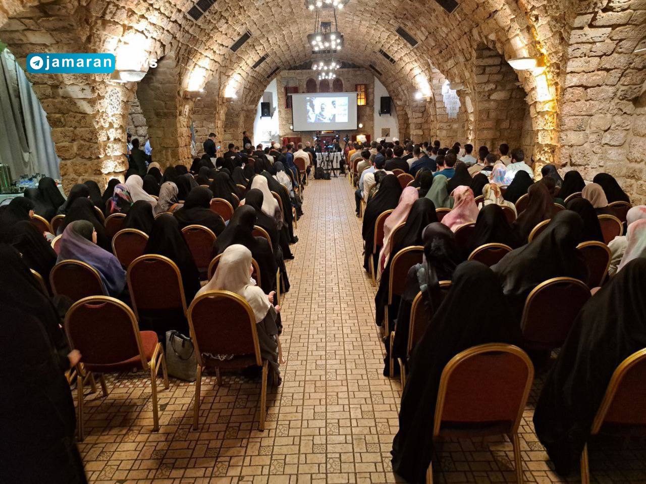 سید علی خمینی در نشست صمیمی با جوانان لبنانی