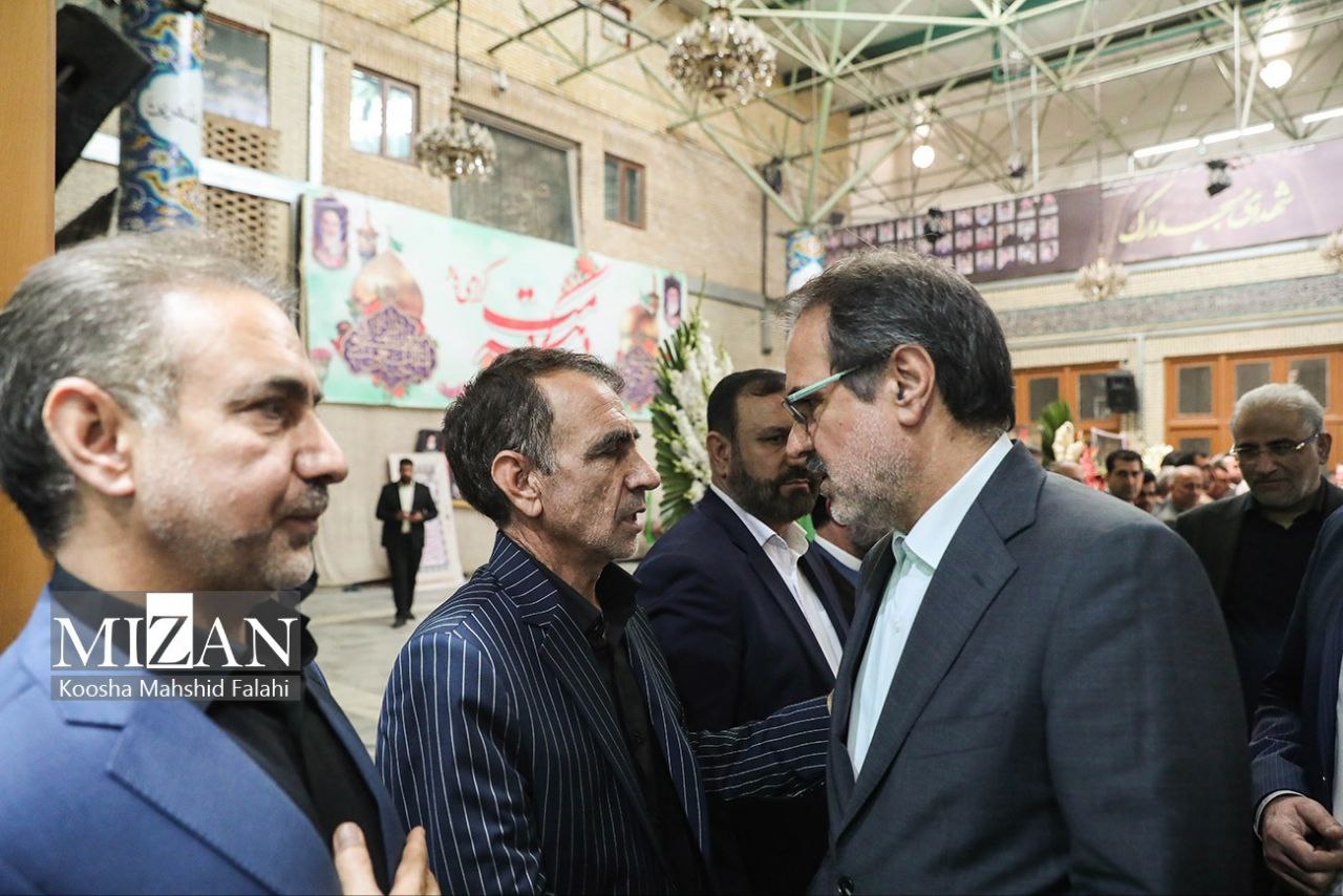 عکس/ مراسم بزرگداشت قاضی شهید باقری در مسجد ارگ تهران