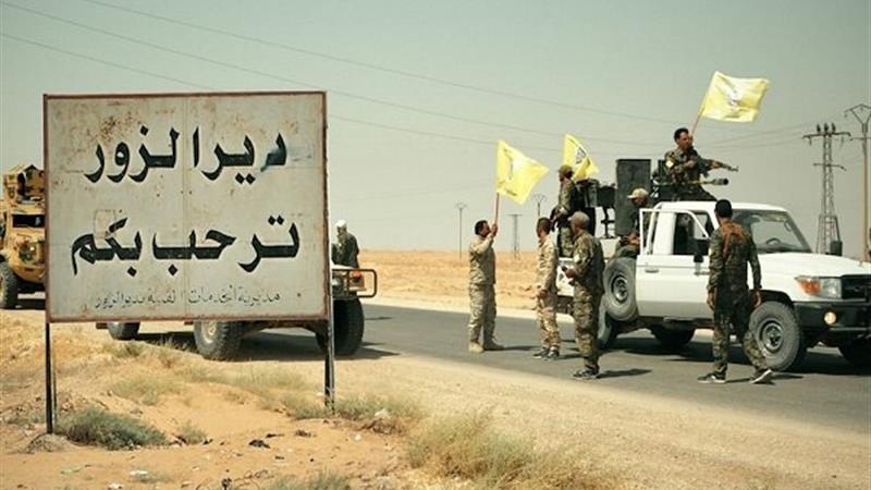 حمله افراد مسلح به ایست بازرسی قسد در شرق سوریه