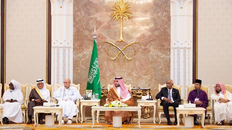 بن سلمان خواستار تحرک جامعه جهانی برای توقف تجاوز اسرائیل به غزه شد