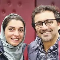 بازیگر خانم معروفی که همراه مراسم عقد این زوج بود!