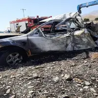 برخورد تریلی با سواری سمند؛ 3 نفر کشته شدند