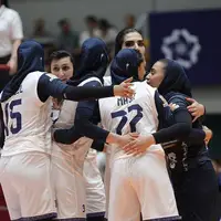 تصاویر منتخب از دیدار تیم ملی والیبال زنان مقابل اندونزی