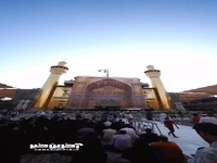 حال و هوای دلنشین حرم مطهر علوی