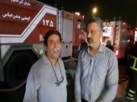 پایان عملیات اطفای حریق در بازار بندرعباس