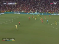 گل اول اسپانیا به پرتغال توسط زوبیمندی