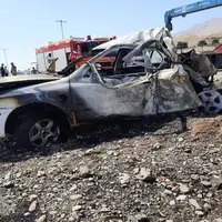سه نفر بر اثر تصادف رانندگی در جاده نیکشهر به ایرانشهر جان باختند