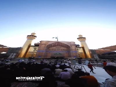حال و هوای دلنشین حرم مطهر علوی