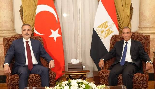 مذاکرات مصر و ترکیه در مورد تحولات غزه و لیبی