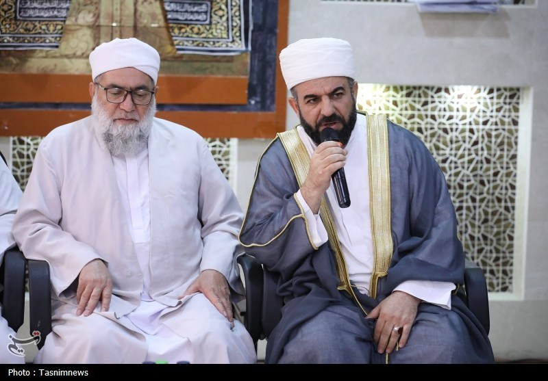 دیدار صمیمانه علمای اهل سنت با سرپرست حجاج ایرانی در مکه