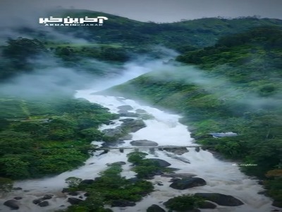 آبشار زیبای آتوکادو در هند