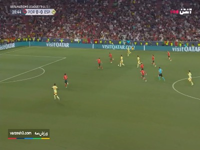گل اول اسپانیا به پرتغال توسط زوبیمندی