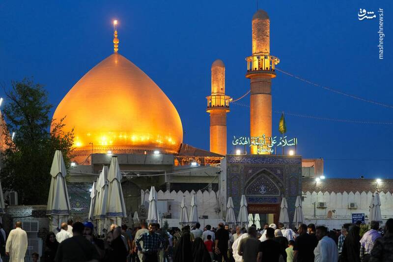 عکس/ حال و هوای سامرا در ایام ولادت امام هادی(ع)
