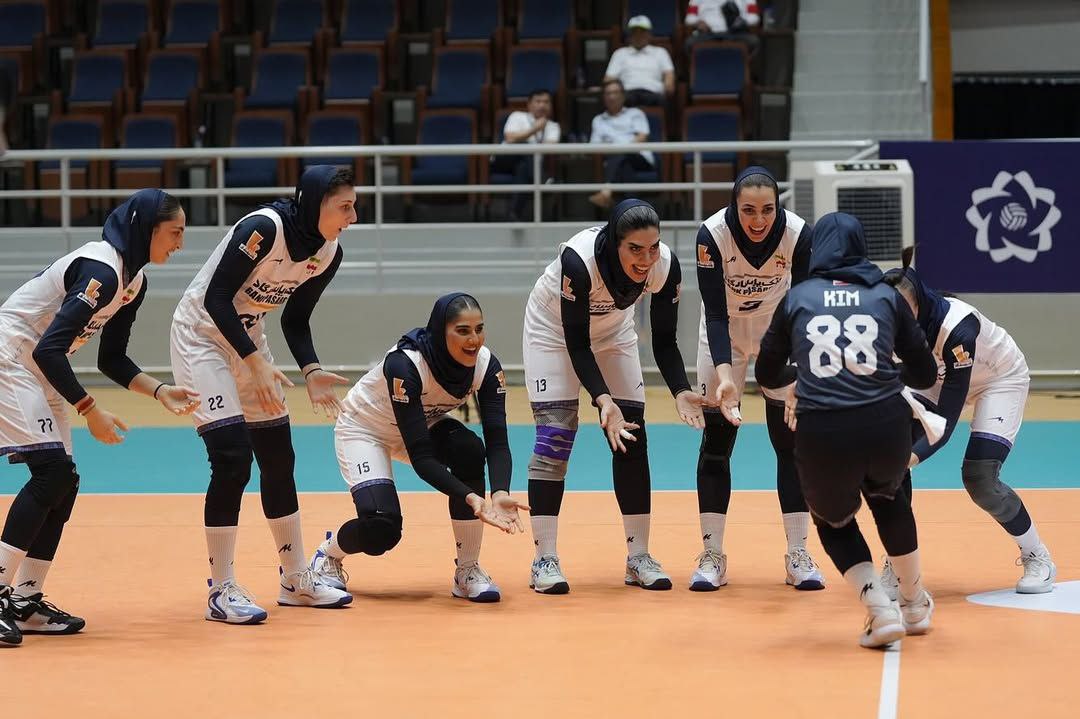 تصاویر منتخب از دیدار تیم ملی والیبال زنان مقابل اندونزی