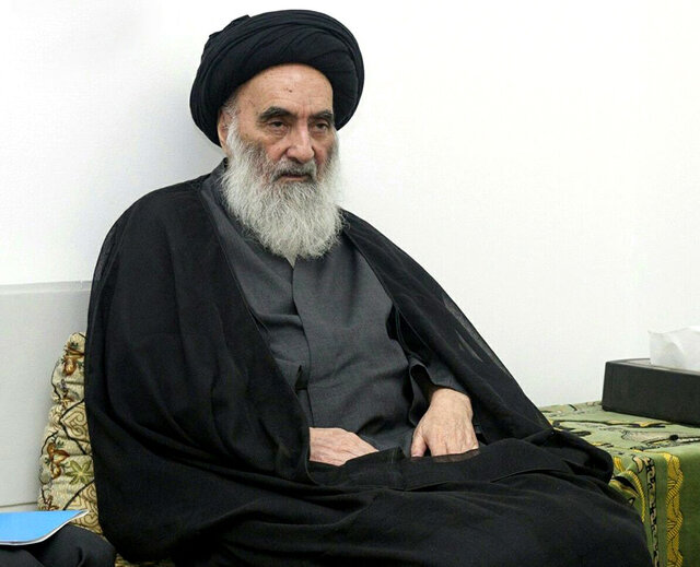 هدیه آیت‌الله سیستانی به پسربچه آسیب‌دیده در انفجار پیجرها
