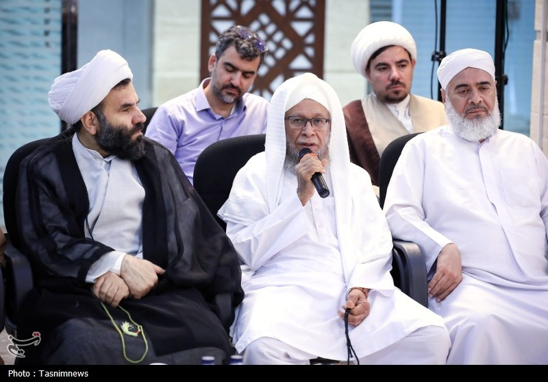 دیدار صمیمانه علمای اهل سنت با سرپرست حجاج ایرانی در مکه