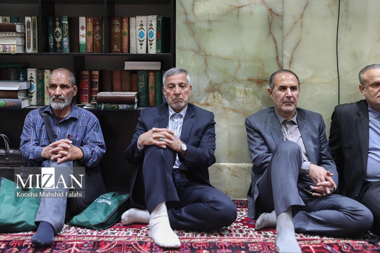 عکس/ مراسم بزرگداشت قاضی شهید باقری در مسجد ارگ تهران
