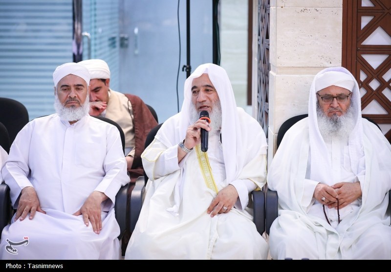 دیدار صمیمانه علمای اهل سنت با سرپرست حجاج ایرانی در مکه
