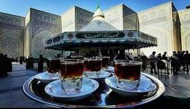 برپایی موکب کفشداران حرم رضوی در باب‌الهادی(ع) و پذیرایی از زائران
